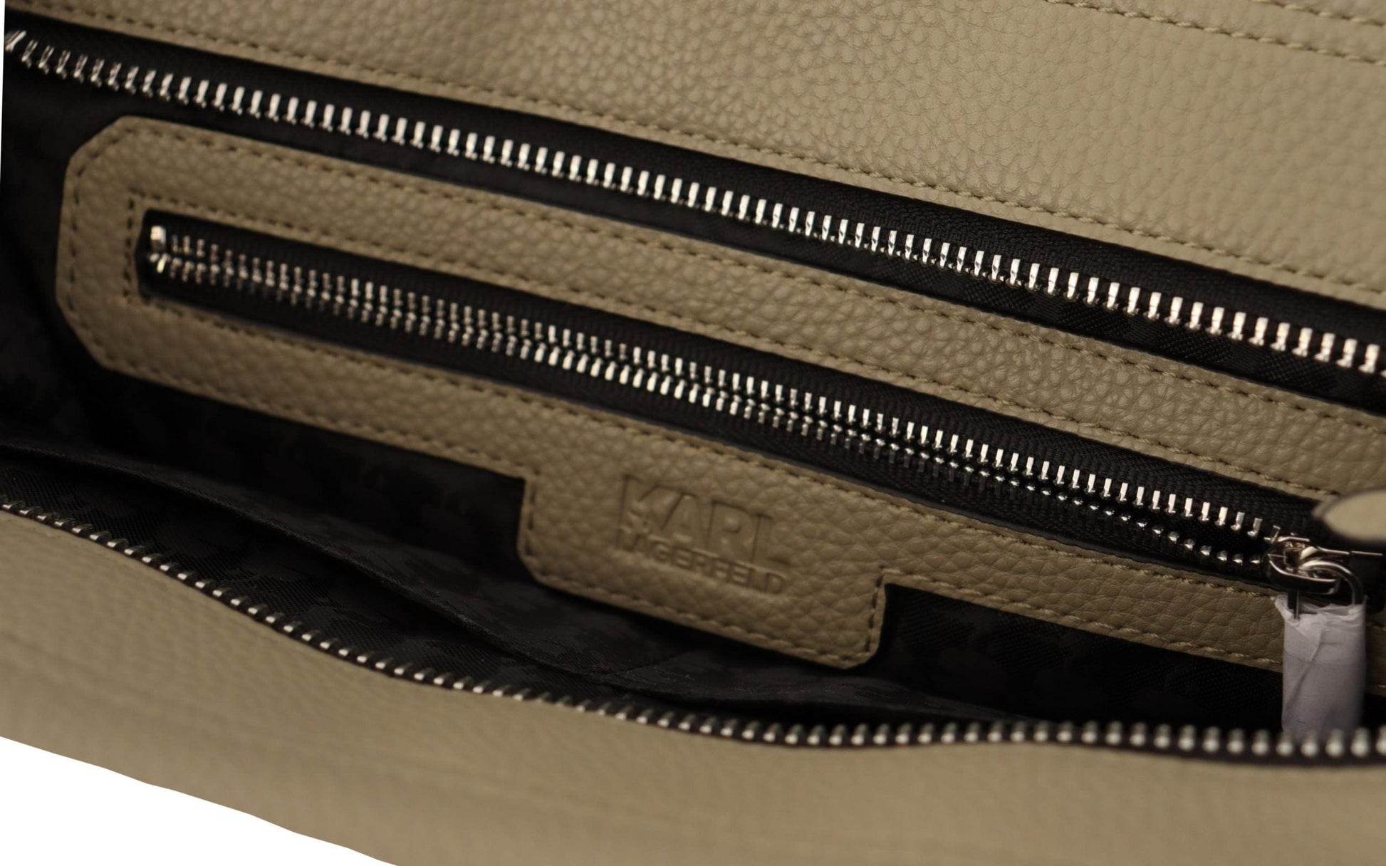Karl Lagerfeld Karl Lagerfeld Enchanting Sage Green Leather Tote