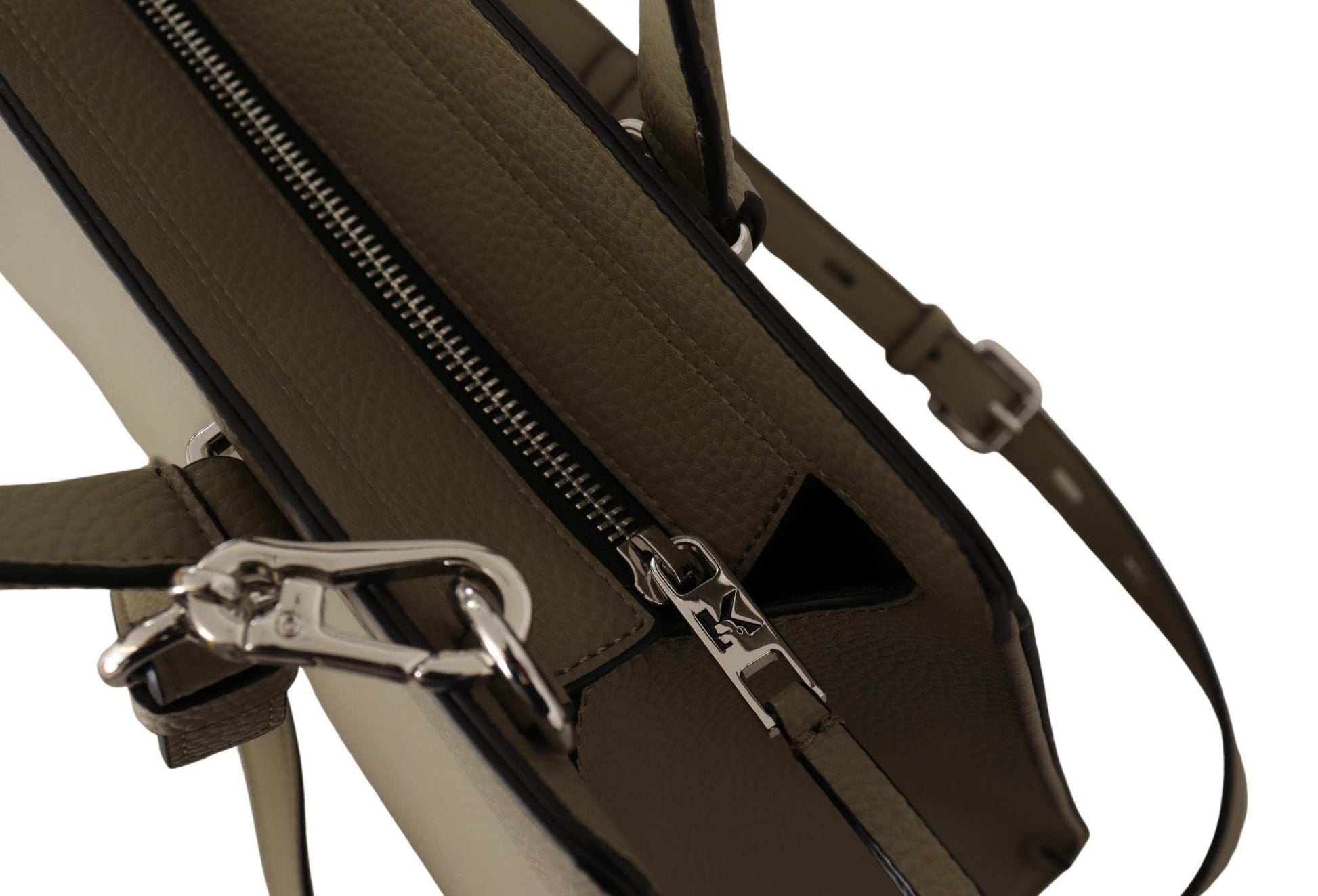 Karl Lagerfeld Karl Lagerfeld Enchanting Sage Green Leather Tote