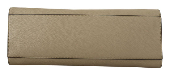 Karl Lagerfeld Karl Lagerfeld Enchanting Sage Green Leather Tote