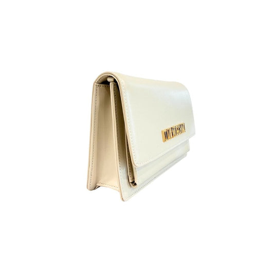 Love Moschino Love Moschino Beige Polyethylene Women Crossbody Bag