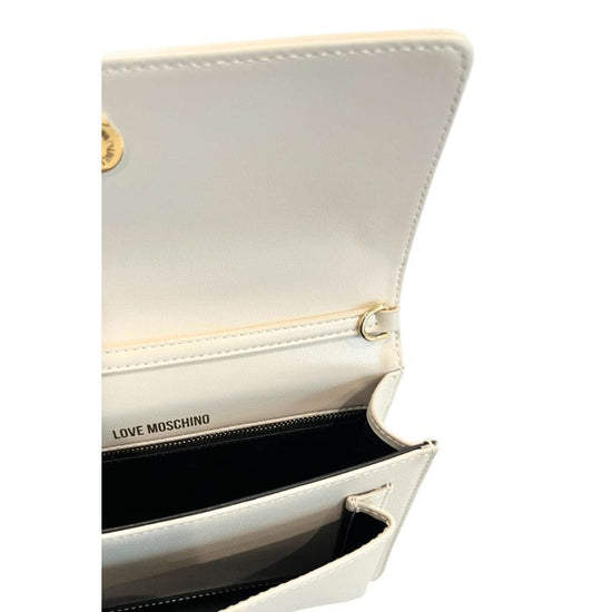Love Moschino Love Moschino Beige Polyethylene Women Crossbody Bag