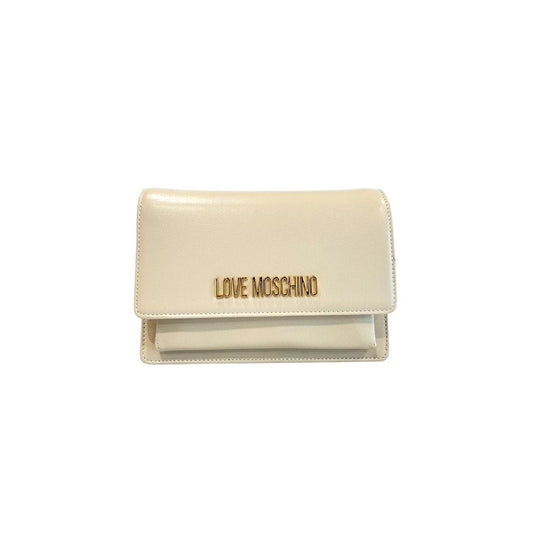 Love Moschino Love Moschino Beige Polyethylene Women Crossbody Bag