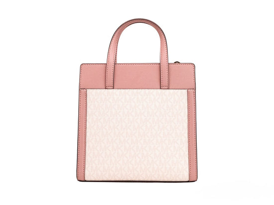 Michael Kors Michael Kors Cece Small Pink PVC North South Flap Tote Crossbody Bag Purse