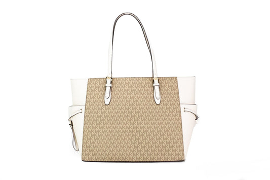 Michael Kors Michael Kors Gilly Large Travel Miami Print Signature PVC Tote Handbag Purse