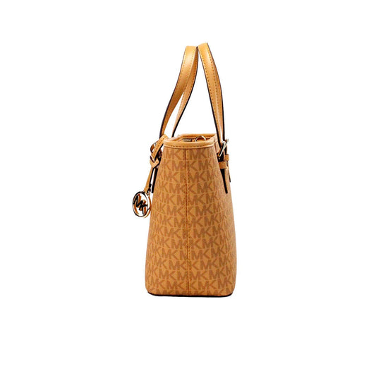 Michael Kors Michael Kors Jet Set Cider PVC Leather XS Carryall Top Zip Tote Bag Purse
