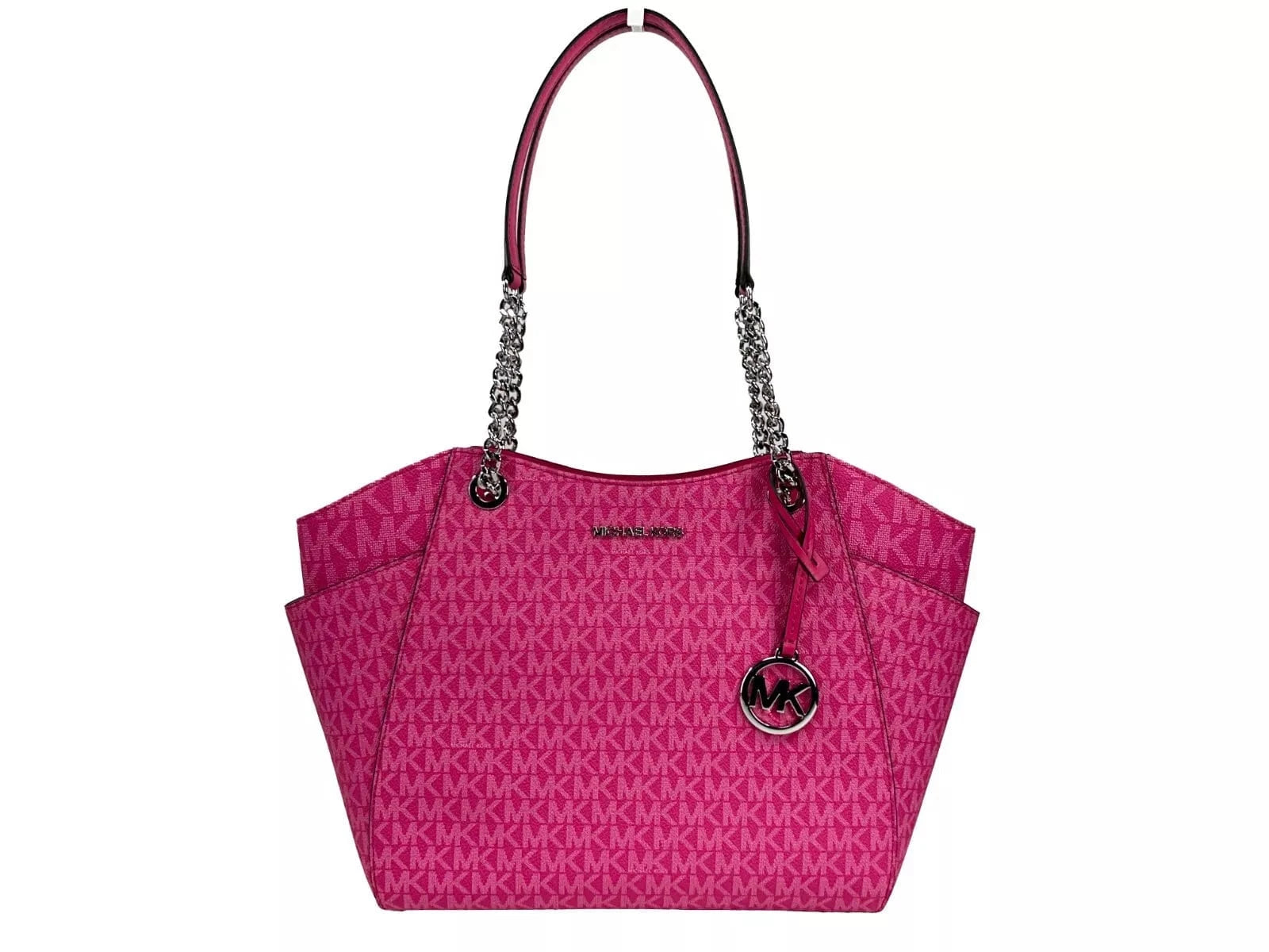 Michael Kors Michael Kors Jet Set Large Chain Shoulder Tote Bag Dragon Fruit