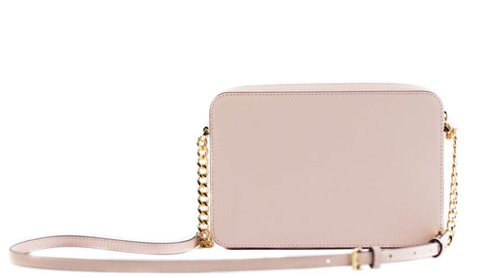 Michael Kors Michael Kors Jet Set Large East West Saffiano Leather Crossbody Bag Handbag (Powder Blush)