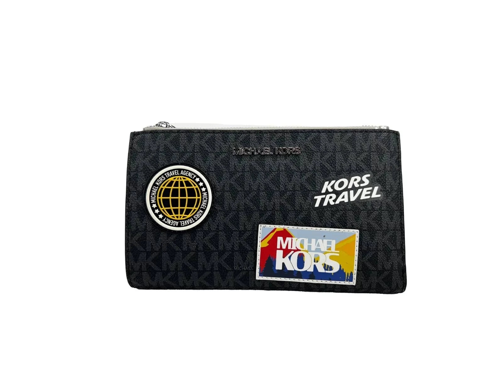 Michael Kors Michael Kors Jet Set Travel Double Zip Wristlet Wallet