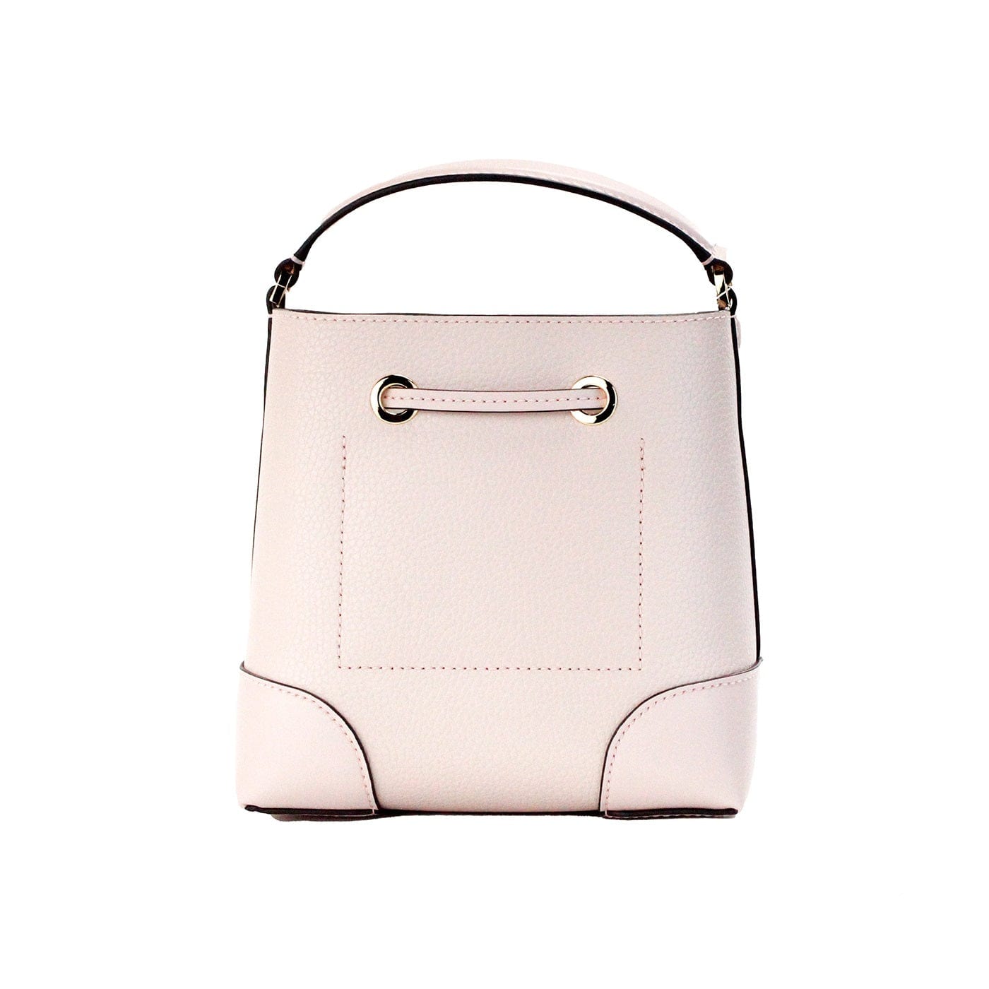 Michael Kors Michael Kors Mercer Small Powder Blush Pebble Leather Bucket Crossbody Bag Purse