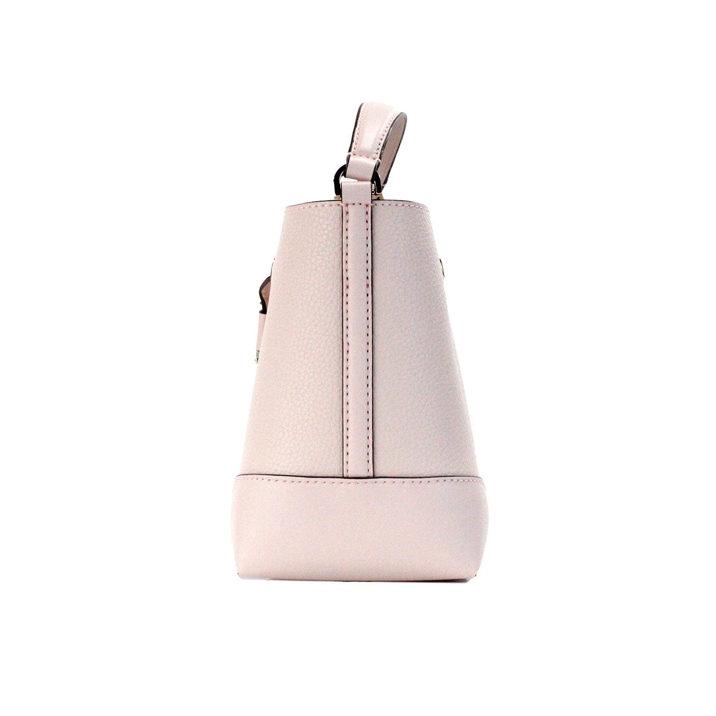 Michael Kors Michael Kors Mercer Small Powder Blush Pebble Leather Bucket Crossbody Bag Purse