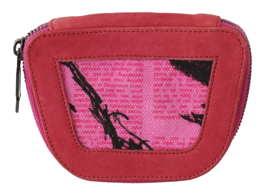PINKO PINKO Elegant Pink Fabric Coin Wallet