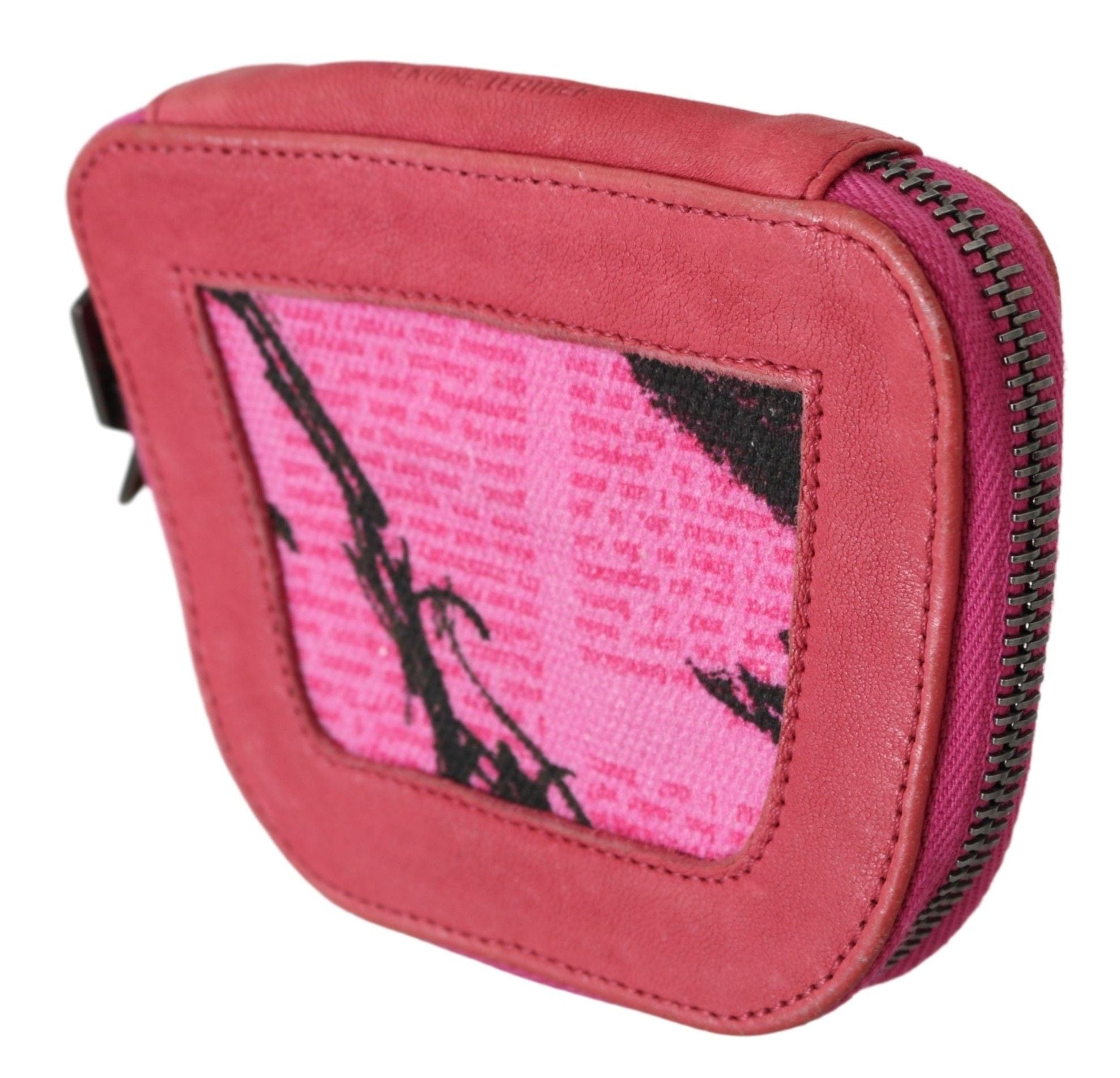 PINKO PINKO Elegant Pink Fabric Coin Wallet