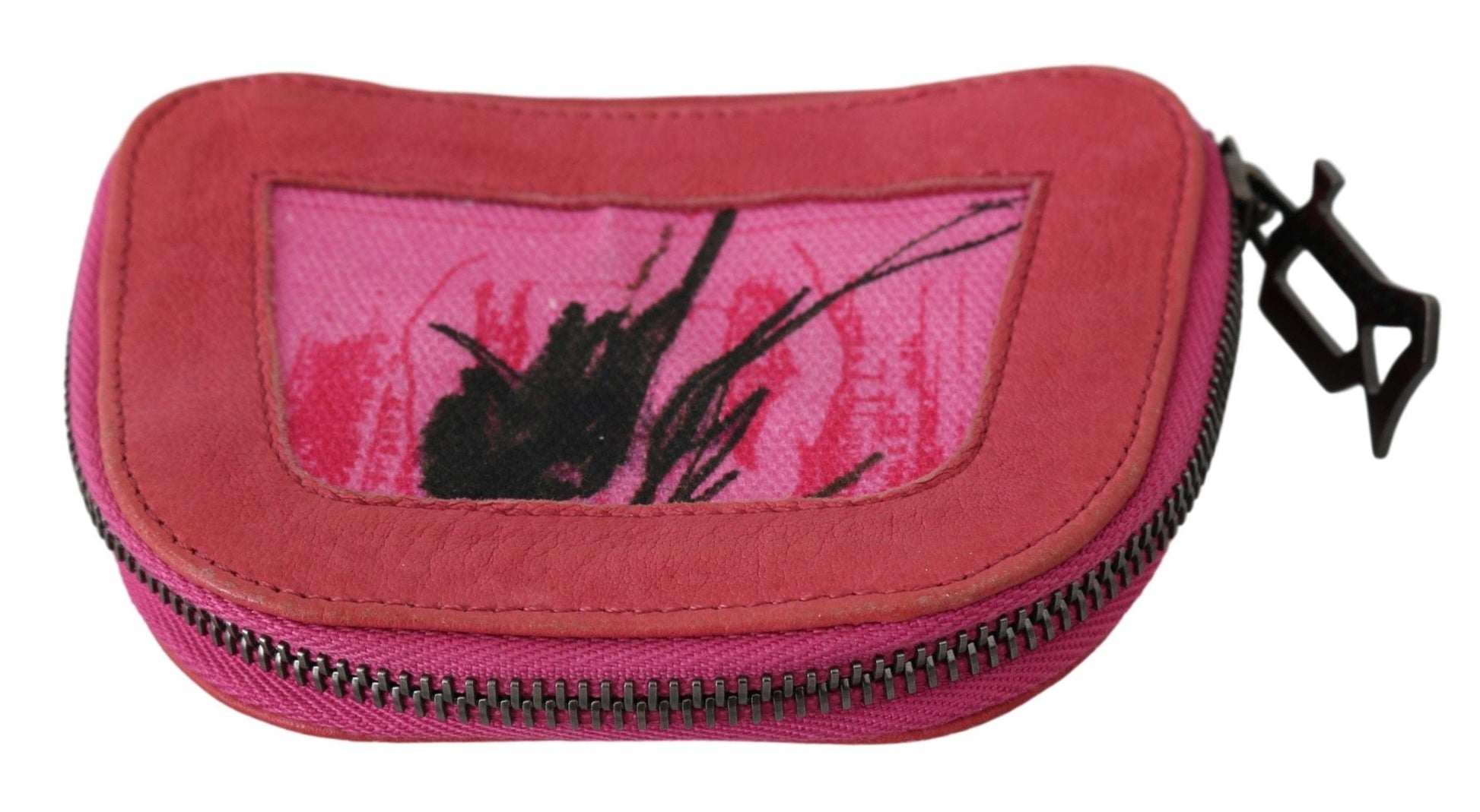 PINKO PINKO Elegant Pink Fabric Coin Wallet