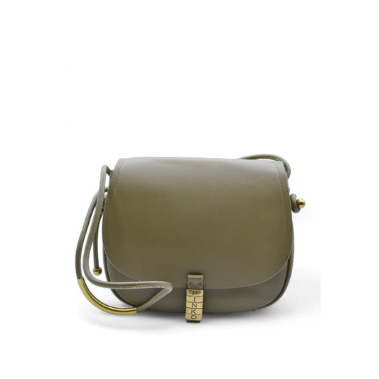 PINKO PINKO Green Leather Women Crossbody Bag