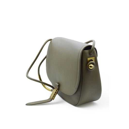 PINKO PINKO Green Leather Women Crossbody Bag