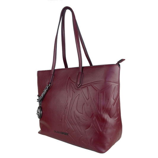 Plein Sport Plein Sport Red Polyethylene Women Shoulder Bag