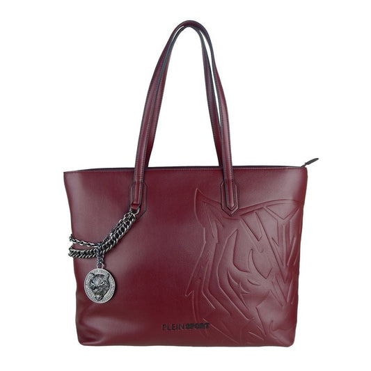 Plein Sport Plein Sport Red Polyethylene Women Shoulder Bag