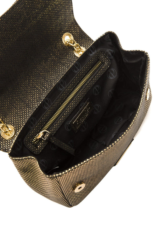 Pompei Donatella Pompei Donatella Black Leather Women Crossbody Bag