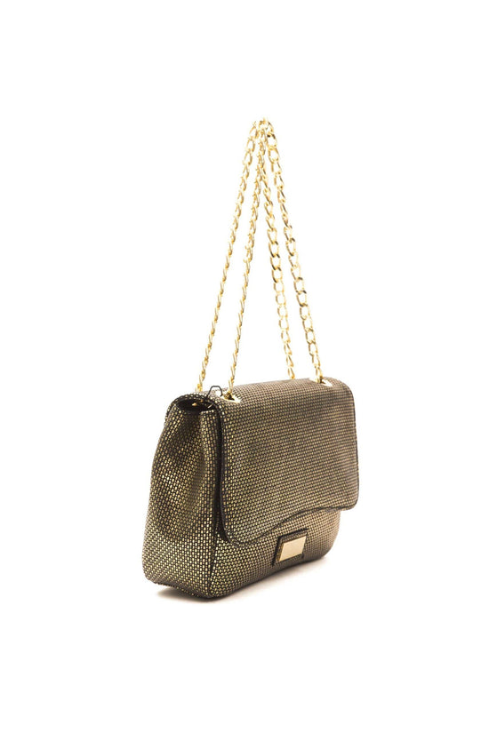 Pompei Donatella Pompei Donatella Black Leather Women Crossbody Bag