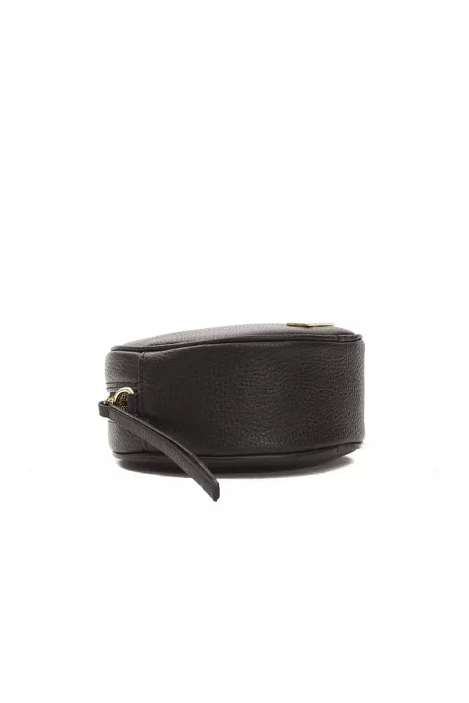 Pompei Donatella Pompei Donatella Black Leather Women Crossbody