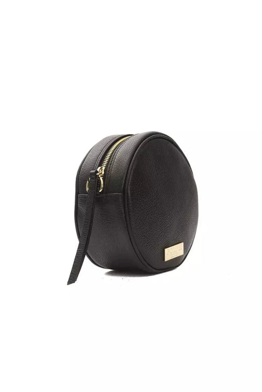 Pompei Donatella Pompei Donatella Black Leather Women Crossbody