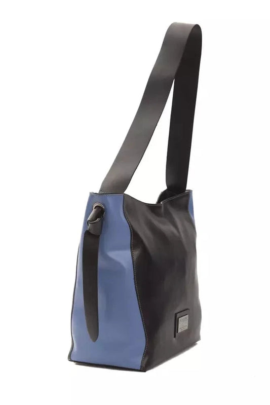 Pompei Donatella Pompei Donatella Black Leather Women Shoulder Bag