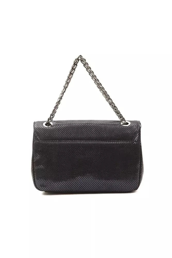 Pompei Donatella Pompei Donatella Blue Leather Women Crossbody Bag