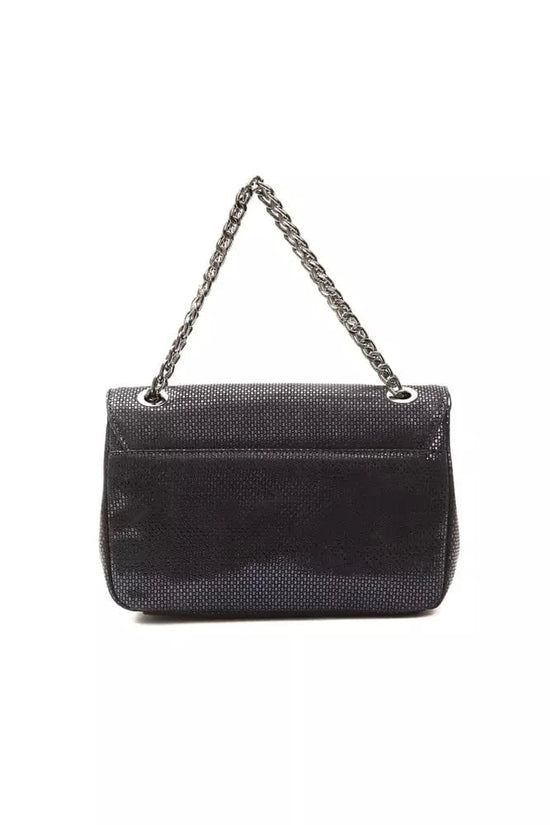 Pompei Donatella Pompei Donatella Blue Leather Women Crossbody Bag