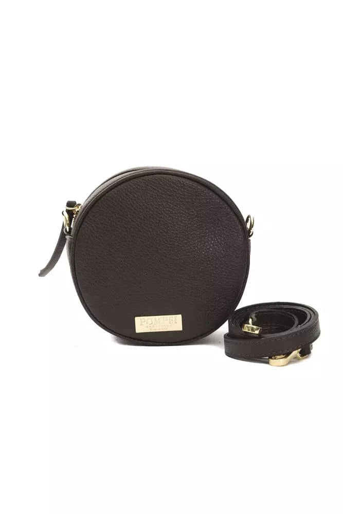 Pompei Donatella Pompei Donatella Brown Leather Women Crossbody