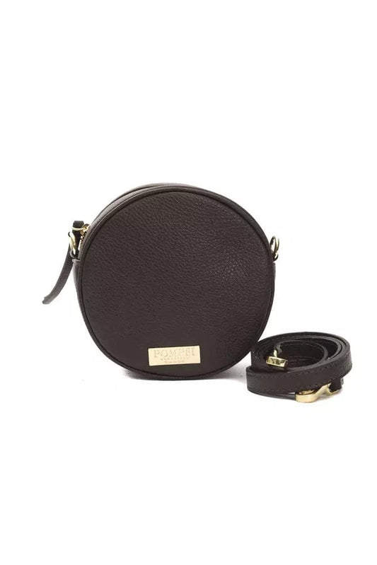 Pompei Donatella Pompei Donatella Brown Leather Women Crossbody