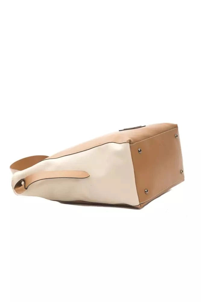 Pompei Donatella Pompei Donatella Brown Leather Women Shoulder Bag
