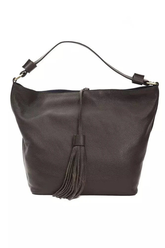 Pompei Donatella Pompei Donatella Brown Leather Women Shoulder Bag