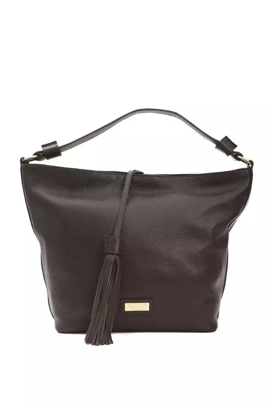 Pompei Donatella Pompei Donatella Brown Leather Women Shoulder Bag