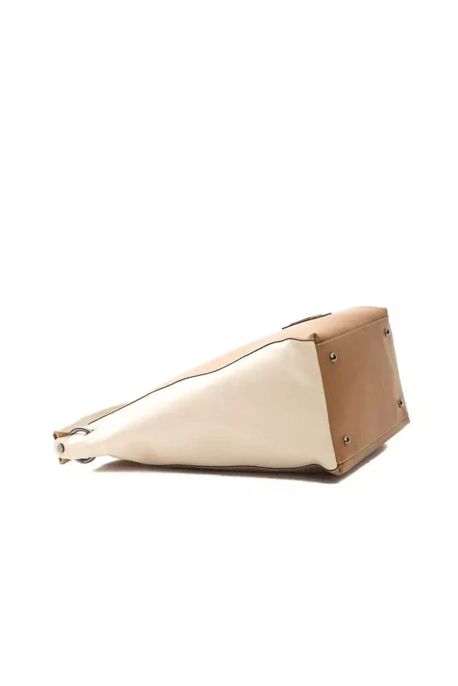 Pompei Donatella Pompei Donatella Brown Leather Women Shoulder Bag