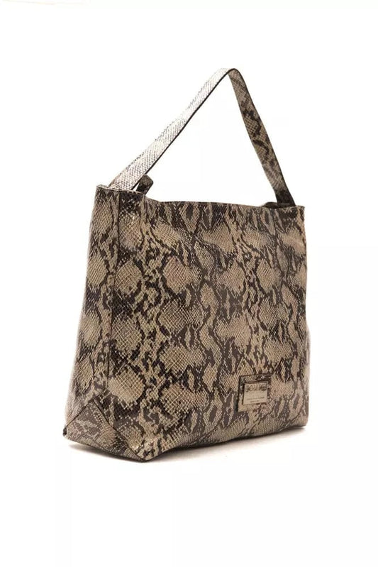Pompei Donatella Pompei Donatella Brown Leather Women Shoulder Bag