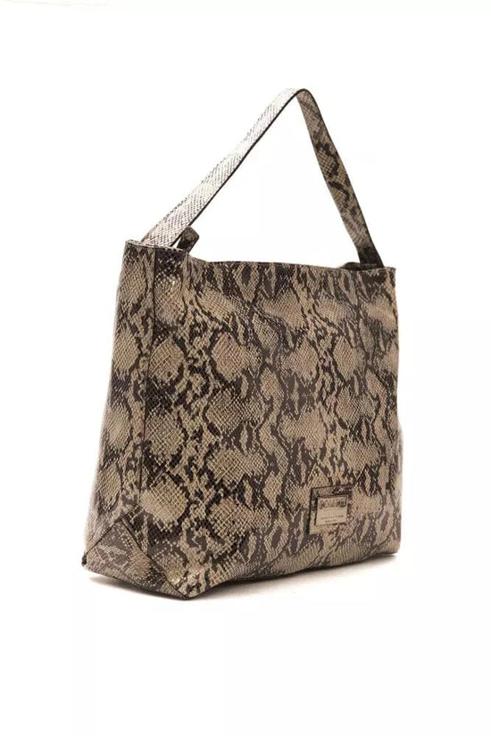 Pompei Donatella Pompei Donatella Brown Leather Women Shoulder Bag
