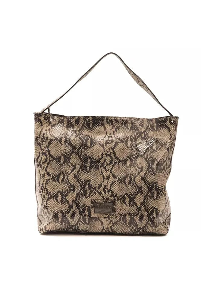 Pompei Donatella Pompei Donatella Brown Leather Women Shoulder Bag