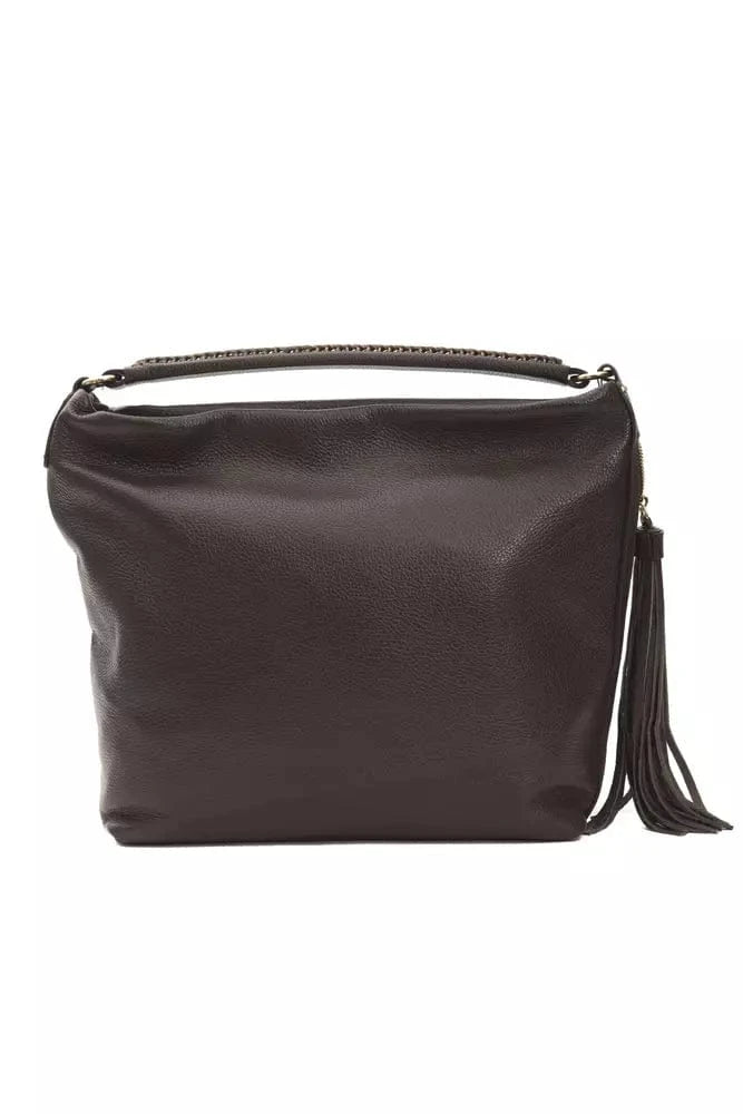 Pompei Donatella Pompei Donatella Brown Leather Women Shoulder Bag
