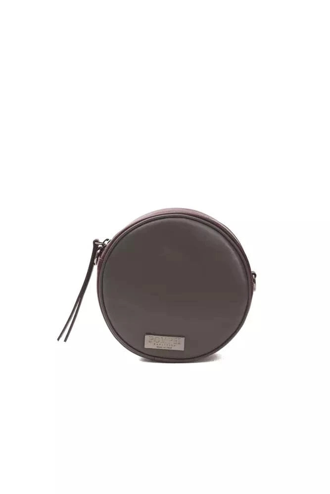 Pompei Donatella Pompei Donatella Burgundy Leather Women Crossbody Bag
