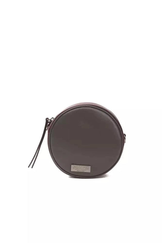 Pompei Donatella Pompei Donatella Burgundy Leather Women Crossbody Bag