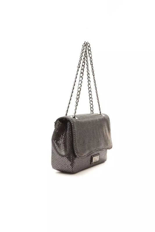 Pompei Donatella Pompei Donatella Gray Leather Women Crossbody