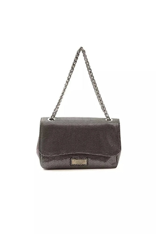 Pompei Donatella Pompei Donatella Gray Leather Women Crossbody