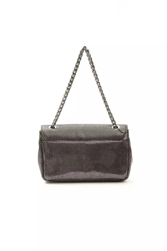 Pompei Donatella Pompei Donatella Gray Leather Women Crossbody