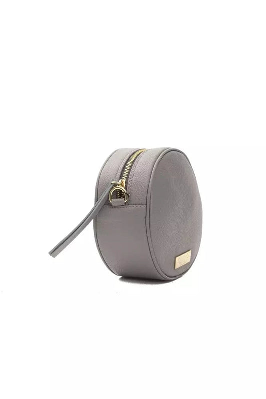 Pompei Donatella Pompei Donatella Gray Leather Women Crossbody