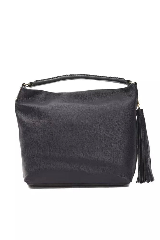 Pompei Donatella Pompei Donatella Gray Leather Women Shoulder Bag