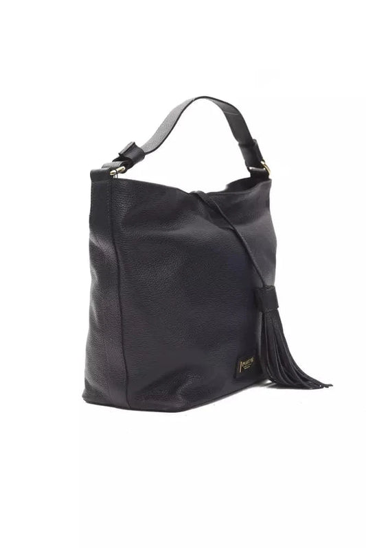 Pompei Donatella Pompei Donatella Gray Leather Women Shoulder Bag