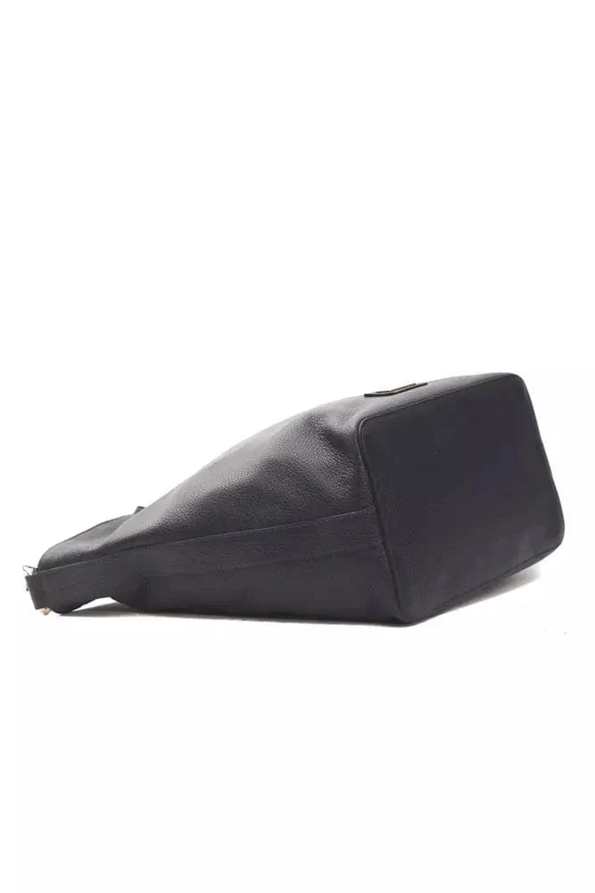 Pompei Donatella Pompei Donatella Gray Leather Women Shoulder Bag