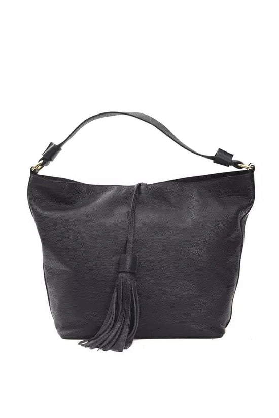 Pompei Donatella Pompei Donatella Gray Leather Women Shoulder Bag