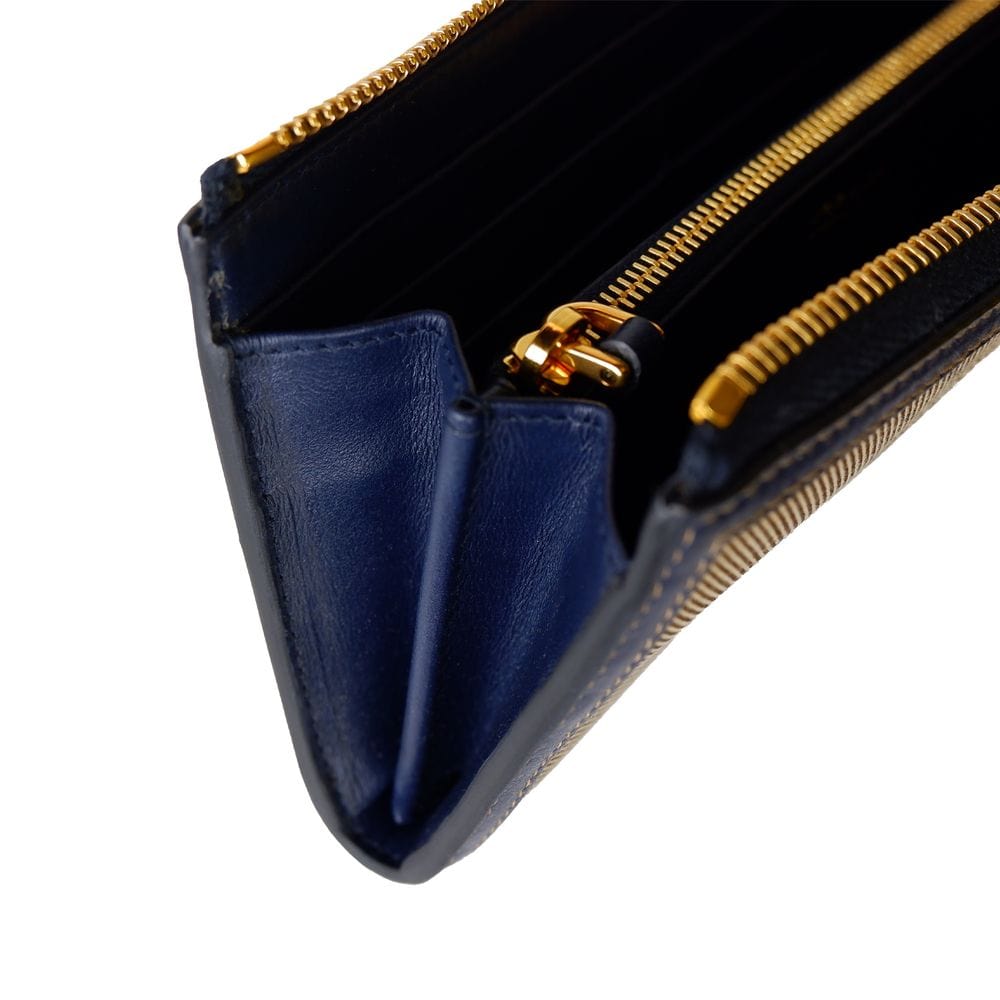 Prada Prada Brown Canvas Women Wallet