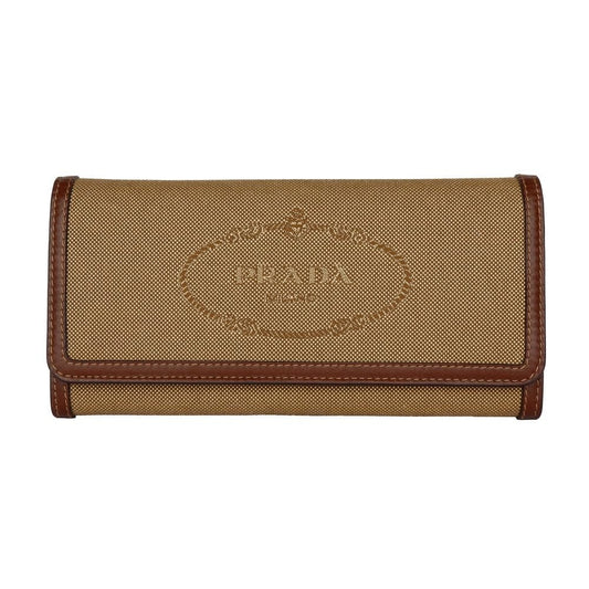Prada Prada Brown Leather Women Wallet